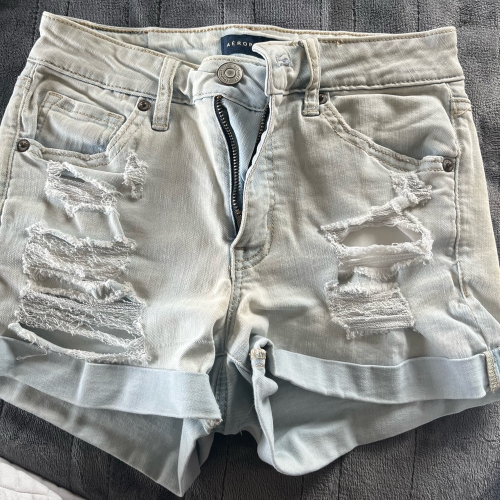 aeropostale jean shorts